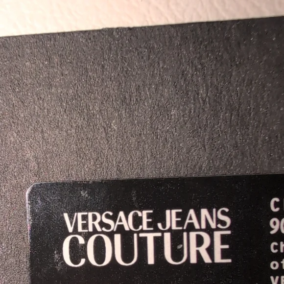 Versace Jeans Couture Pink, Gold, and Black Wallet - Picture 2 of 16